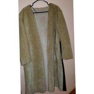 Faux Fur Long Coat